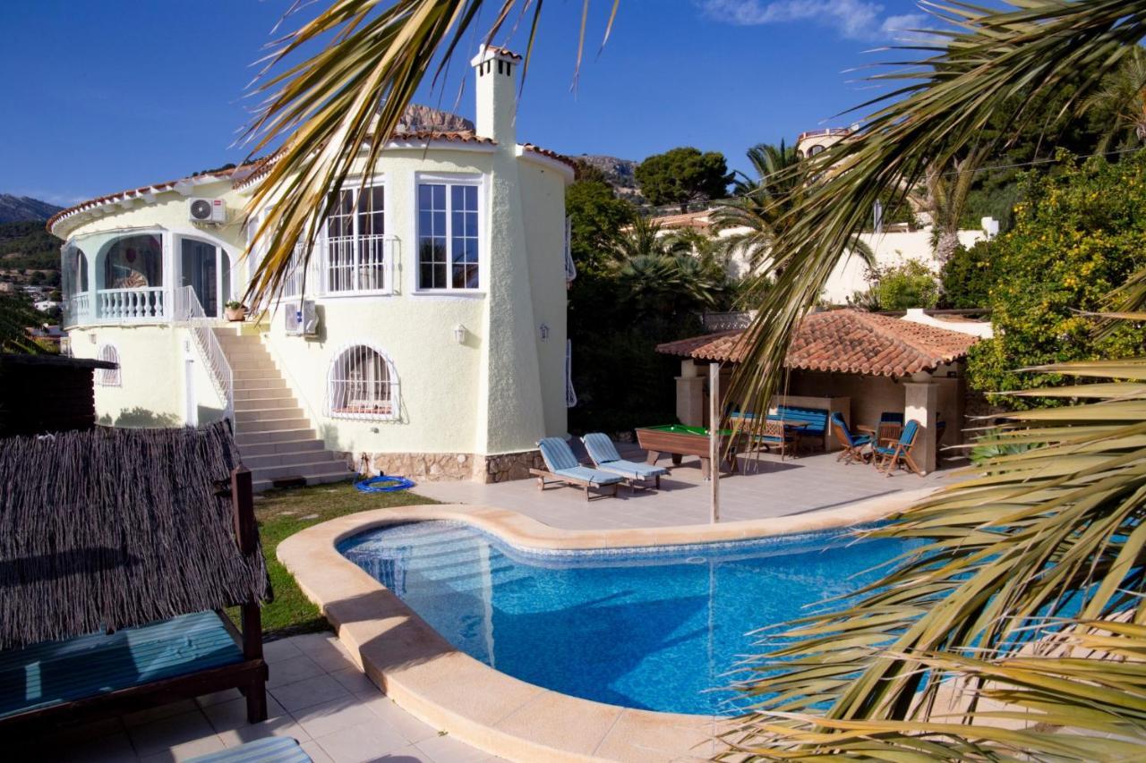 Villa Belucra,10P,Seaview,Jacuzzi,Pool Calpe Exteriér fotografie