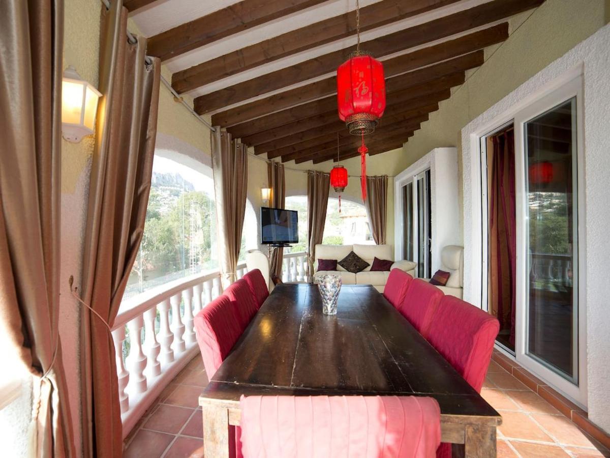 Villa Belucra,10P,Seaview,Jacuzzi,Pool Calpe Exteriér fotografie