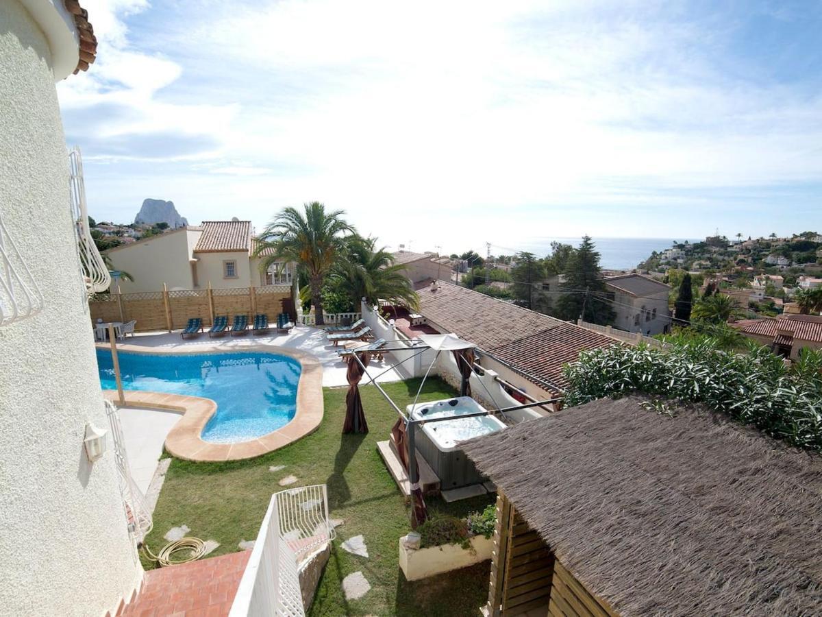 Villa Belucra,10P,Seaview,Jacuzzi,Pool Calpe Exteriér fotografie