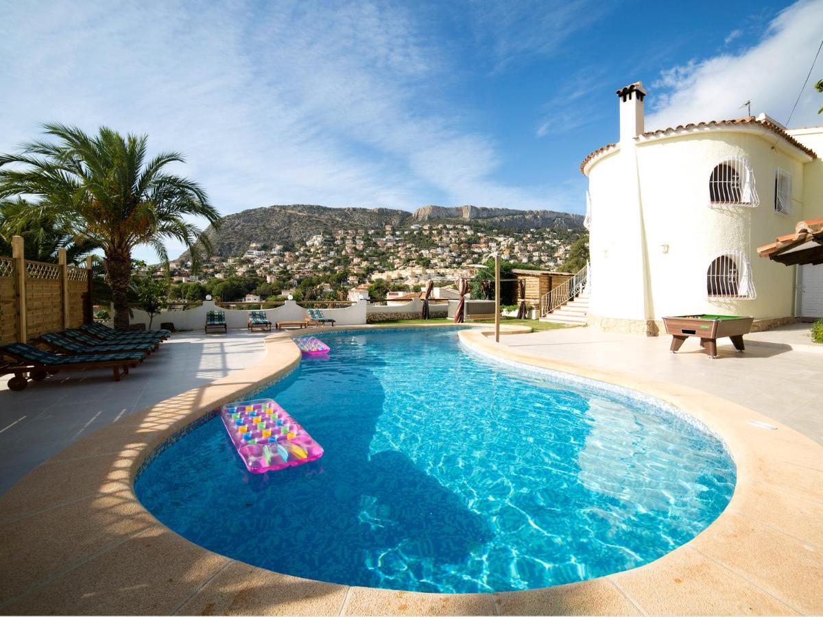 Villa Belucra,10P,Seaview,Jacuzzi,Pool Calpe Exteriér fotografie